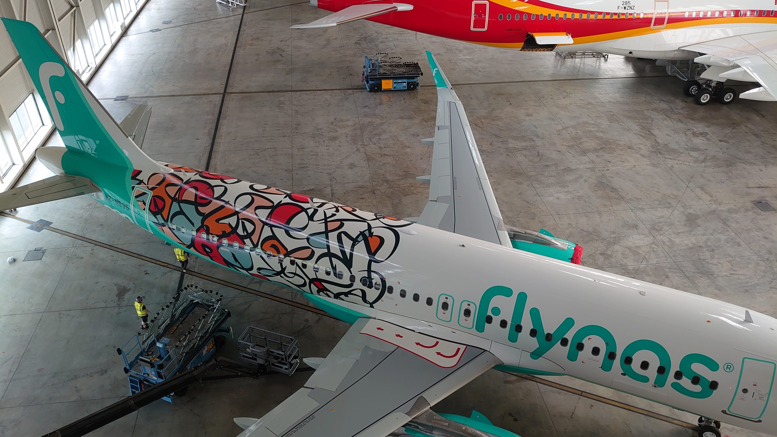 Aircraft Livery Installation